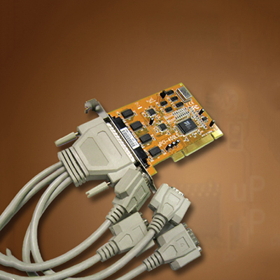 VSCOM(구 키컴) UPCI-400LC 4포트 PCI 시리얼카드(케이블타입)
