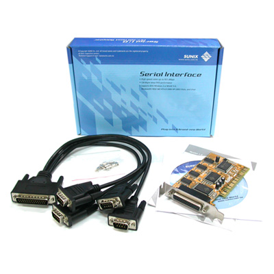 강원전자 넷메이트 4056AL(LP) 4포트 PCI 시리얼카드(SUN)(슬림PC)