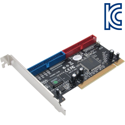 강원전자 넷메이트 A-142 IDE(ATA133) 2포트 PCI RAID 카드(SI)(슬림PC겸용) New