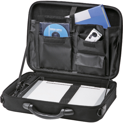 강원전자 산와서플라이 BAG-EVA5BK 세미하드 노트북 가방(16.4"와이드)