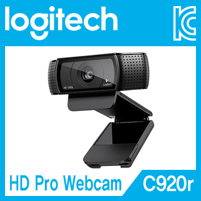 Logitech(로지텍) HD Pro Webcam C920r 화상카메라/웹캠