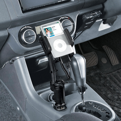 강원전자 산와서플라이 CAR-HLD3BK 차량용 iPod·iPhone 관절형 거치대