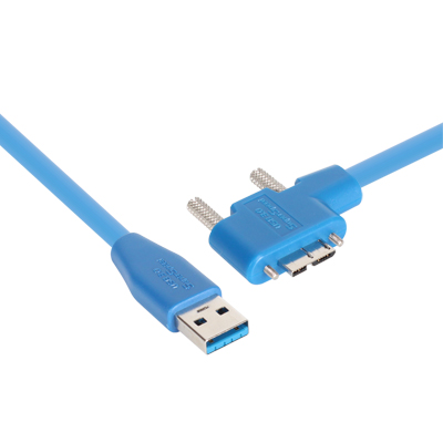 강원전자 넷메이트 CBL-HFPD302MBS-1mLA USB3.0 High-Flex AM-MicroB(왼쪽 꺾임) 케이블 1m