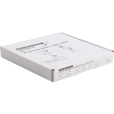 강원전자 넷메이트 CBL-PD302LA-3M USB3.0 AM-BM(왼쪽 꺾임) 케이블 3m