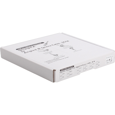 강원전자 넷메이트 CBL-PD302RA-1M USB3.0 AM-BM(오른쪽 꺾임) 케이블 1m