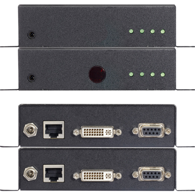 강원전자 넷메이트 DVI-EXW DVI+RS232 1:1 리피터(로컬 + 리모트)(100m)(IR 컨트롤)