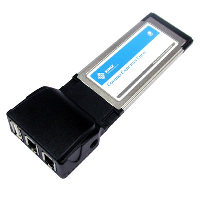 강원전자 넷메이트 NM-ECC1424 USB/1394 PCMCIA Express COMBO 카드(TI)