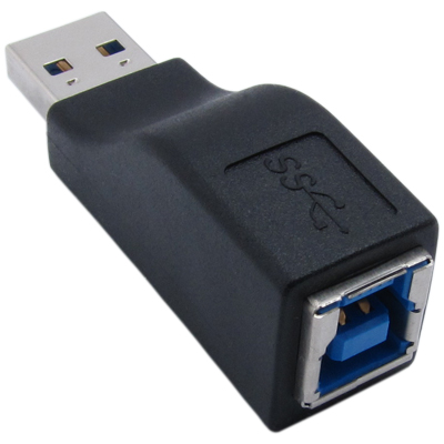 강원전자 넷메이트 USB3.0 BF to AM 젠더(블랙)