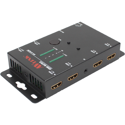 강원전자 넷메이트 HX-1442W 4K 60Hz HDMI 4:2 매트릭스 분배기(리모컨)