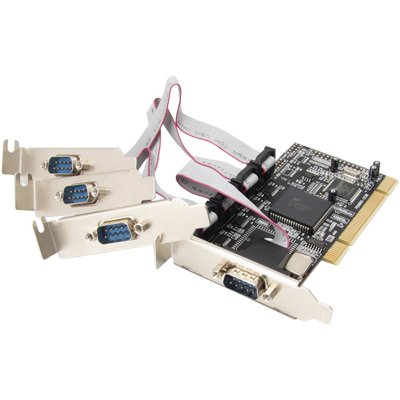 강원전자 넷메이트 I-430 4포트 PCI 시리얼카드(MOS)(슬림PC겸용)
