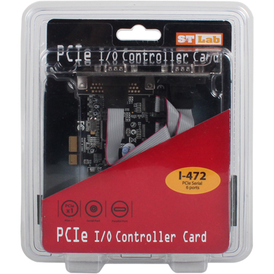 강원전자 넷메이트 I-472 6포트 PCI Express 시리얼카드(MOS)