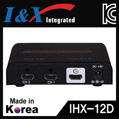 I&X(아이앤엑스) IHX-12D 국산 HDMI 1:2 분배기
