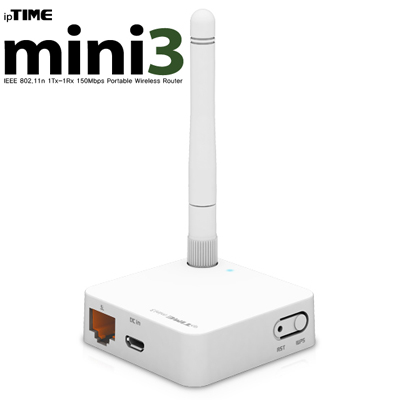 ipTIME(아이피타임) MINI3 유무선IP공유기