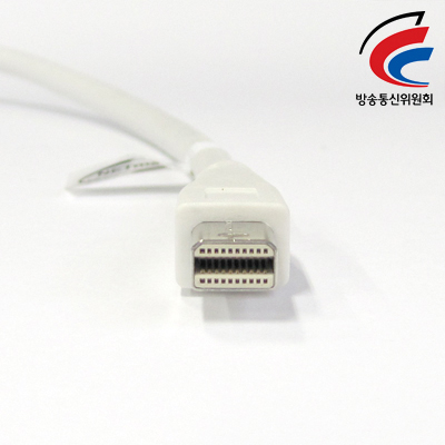 강원전자 넷메이트 DC-H5 (White) Mini DisplayPort to HDMI 케이블 2m