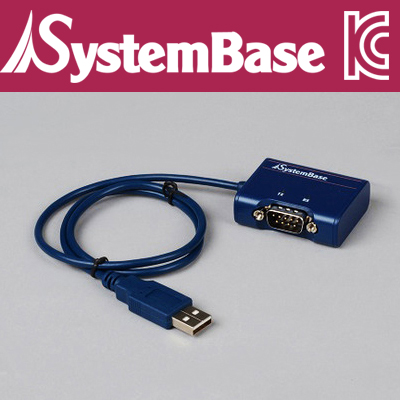 SystemBase(시스템베이스) 1포트 USB 시리얼통신 어댑터