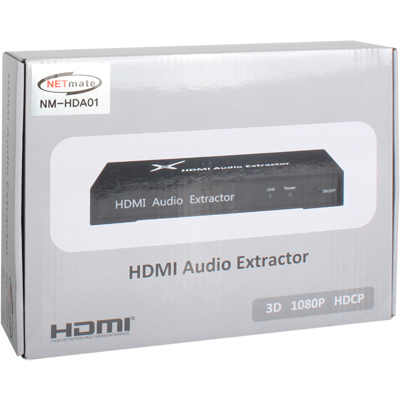 강원전자 넷메이트 NM-HDA01 HDMI 오디오 디임베더(오디오 분리기/Audio De-Embedder)