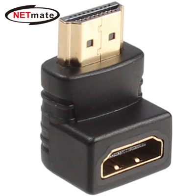 강원전자 넷메이트 NM-HG11 HDMI M/F 아래쪽 꺾임 젠더