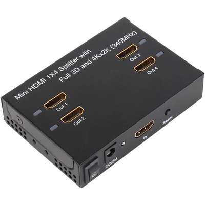 강원전자 넷메이트 NM-HSP4 4K 지원 HDMI 1:4 분배기