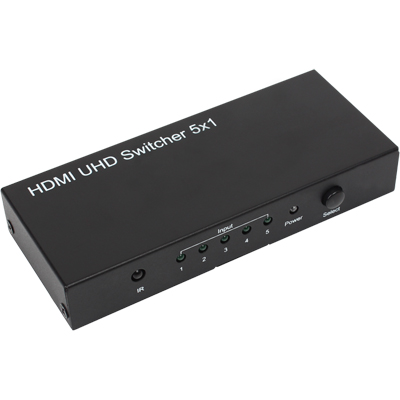 강원전자 넷메이트 NM-HSU501 4K 60Hz HDMI 2.0 5:1 선택기