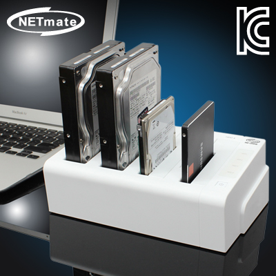 강원전자 넷메이트 NM-OR5HB USB3.0 4Bay SATA 도킹 스테이션(하드미포함)
