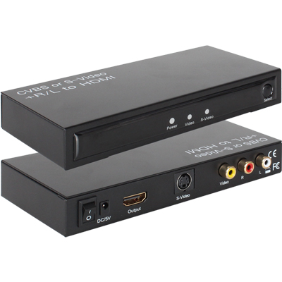 강원전자 넷메이트 NM-SVH01 컴포지트/SVHS to HDMI 컨버터