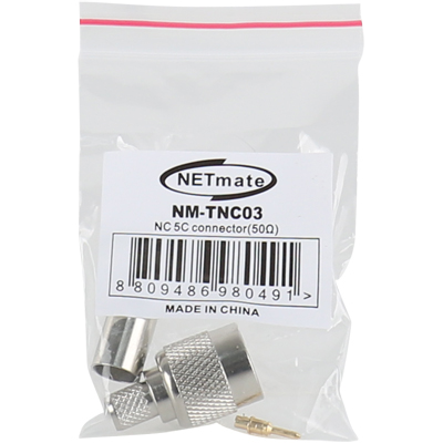 강원전자 넷메이트 NM-TNC03 TNC 5C 압착 커넥터(50Ω/낱개)