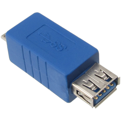 강원전자 넷메이트 NM-U3G02 USB3.0 AF to MicroB 젠더(블루)