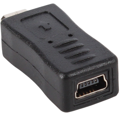 강원전자 넷메이트 NM-UGM02 USB2.0 미니5핀/마이크로5핀 젠더(블랙)