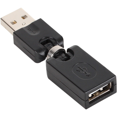 강원전자 넷메이트 NM-UGR01 USB2.0 AM/AF 3D 젠더(블랙)