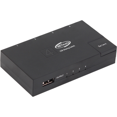 강원전자 넷메이트 NM-US411 USB2.0 4:1 수동 선택기