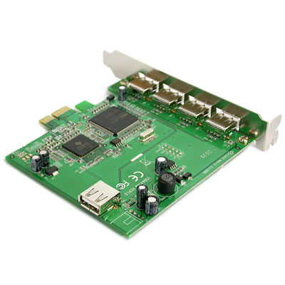 강원전자 넷메이트 NM-USB4414N USB2.0 4포트 PCI Express 카드(NEC)