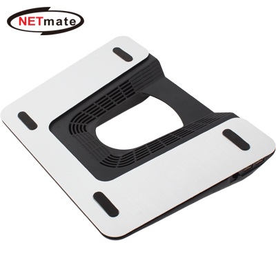 강원전자 넷메이트 NMA-LM33 12~17" 알루미늄 노트북 거치대(80mm 듀얼 쿨링 팬)