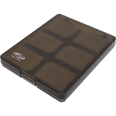 강원전자 넷메이트 NMA-LM40 MicroSD+SD 메모리카드 케이스(12매/블랙)