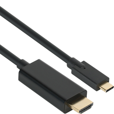 강원전자 넷메이트 NMC-CH02A USB3.1 Type C to HDMI 컨버터(케이블 타입/무전원/Alternate Mode)
