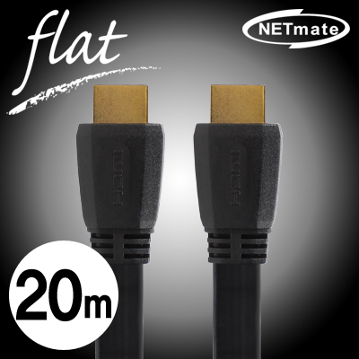 강원전자 넷메이트 NMC-HDF20M HDMI 1.4 FLAT 케이블 20m