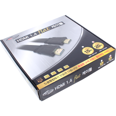 강원전자 넷메이트 NMC-HDF20M HDMI 1.4 FLAT 케이블 20m