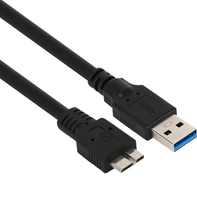 강원전자 넷메이트 NMC-UB05BG USB3.0 AM-MicroB 케이블 0.5m (블랙)