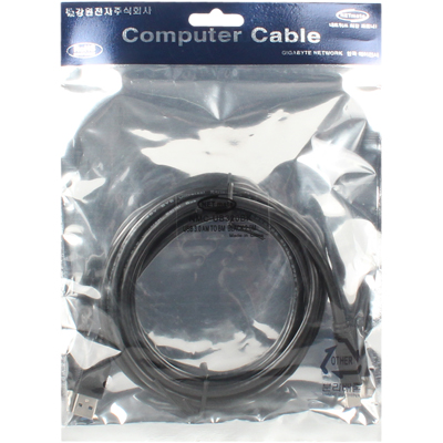 강원전자 넷메이트 NMC-UB320BK USB3.0 Standard A-B 케이블 2m (블랙)