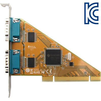 강원전자 넷메이트 NMS-S2 NEW 2포트 PCI 시리얼카드 New (SUN)