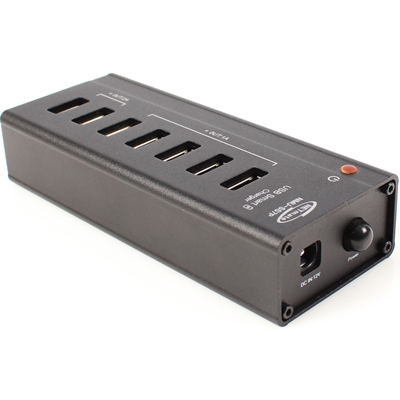 강원전자 넷메이트 NMU-SS7P USB 7포트 충전 멀티탭(12V3A 전원 아답터 포함)