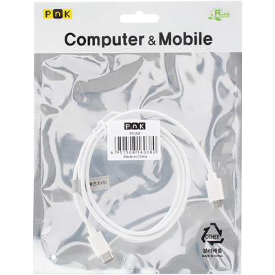 강원전자 PnK P038A USB2.0 CM-Micro 5핀 케이블 1m (USB Type C 케이블)
