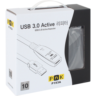강원전자 PnK P193A USB3.0 무전원 리피터 10m