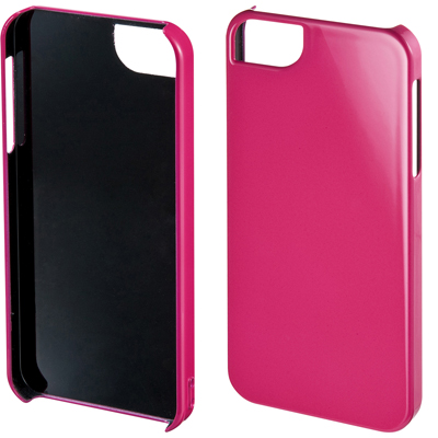 강원전자 산와서플라이 PDA-IPH54P iPhone5 UV코팅 하드 케이스(핑크)