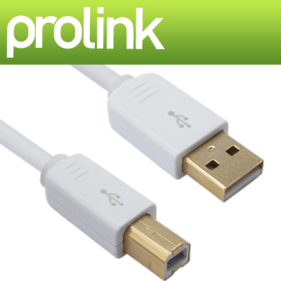 프로링크 PMM366-0300 PMM시리즈 USB2.0 AM-BM 케이블 3m (OFC/24K금도금)