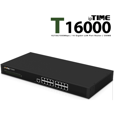 ipTIME(아이피타임) T16000 기가비트 유선공유기