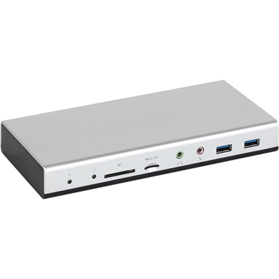 강원전자 넷메이트 U-1180 USB3.1 Type C 듀얼 디스플레이 올인원 도킹 스테이션