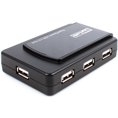 강원전자 넷메이트 U-770 USB3.0&USB2.0 3+4포트 유·무전원 멀티 허브(5V2A 전원 아답터 포함)