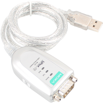 MOXA UPort 1110 USB to RS232 시리얼 컨버터(0.8m)