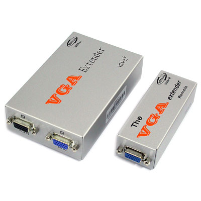 강원전자 넷메이트 VGA-E Plus VGA 1:2 리피터(로컬 + 리모트)(180m)