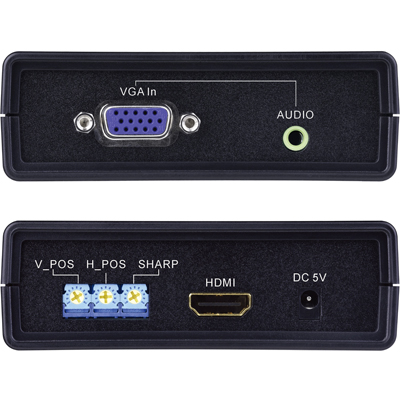 강원전자 넷메이트 VH-01 VGA(RGB) + Stereo to HDMI 컨버터
